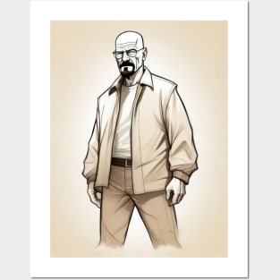 Walter White - I am the one who knocks Posters and Art